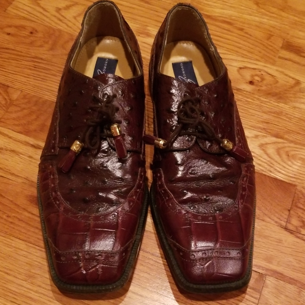 Men Gator dress shoe